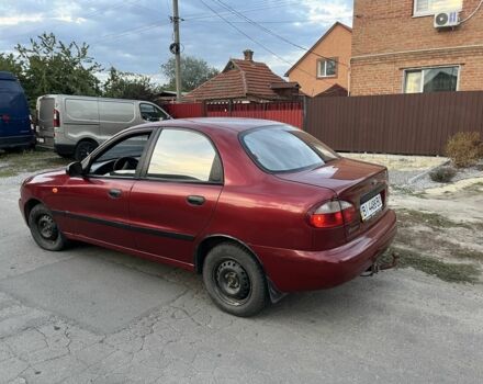 Красный Дэу Сенс, объемом двигателя 1.4 л и пробегом 218 тыс. км за 1550 $, фото 1 на Automoto.ua