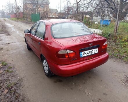 Красный Дэу Сенс, объемом двигателя 1.3 л и пробегом 200 тыс. км за 1100 $, фото 4 на Automoto.ua