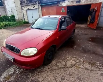 Красный Дэу Сенс, объемом двигателя 1.3 л и пробегом 300 тыс. км за 480 $, фото 3 на Automoto.ua