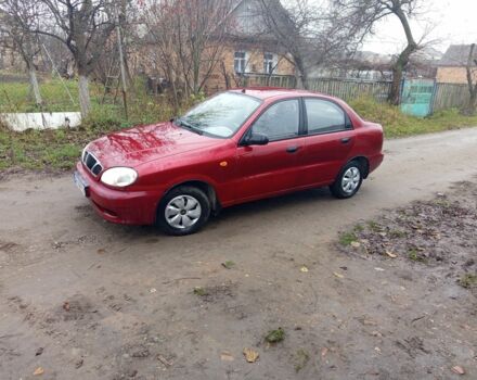 Красный Дэу Сенс, объемом двигателя 1.3 л и пробегом 200 тыс. км за 1100 $, фото 3 на Automoto.ua