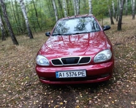 Красный Дэу Сенс, объемом двигателя 1.5 л и пробегом 240 тыс. км за 2300 $, фото 1 на Automoto.ua