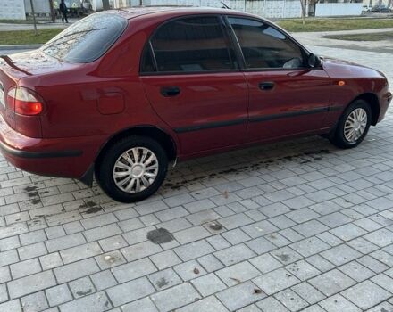 Червоний Деу Сенс, об'ємом двигуна 1.3 л та пробігом 224 тис. км за 2000 $, фото 3 на Automoto.ua