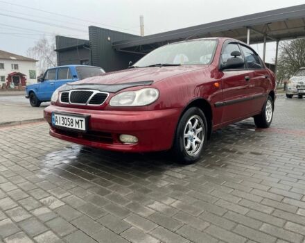 Красный Дэу Сенс, объемом двигателя 1.5 л и пробегом 193 тыс. км за 2600 $, фото 1 на Automoto.ua