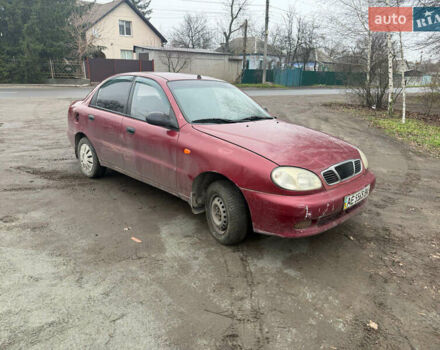 Красный Дэу Сенс, объемом двигателя 1.3 л и пробегом 305 тыс. км за 900 $, фото 1 на Automoto.ua