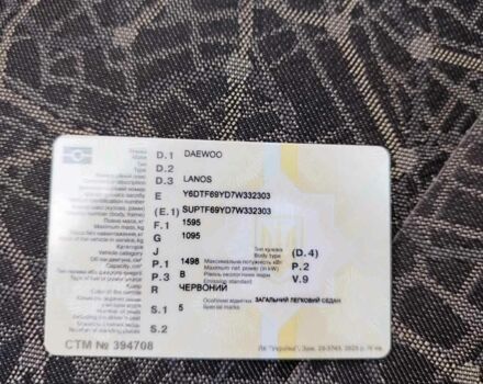 Червоний Деу Сенс, об'ємом двигуна 0 л та пробігом 104 тис. км за 2350 $, фото 6 на Automoto.ua