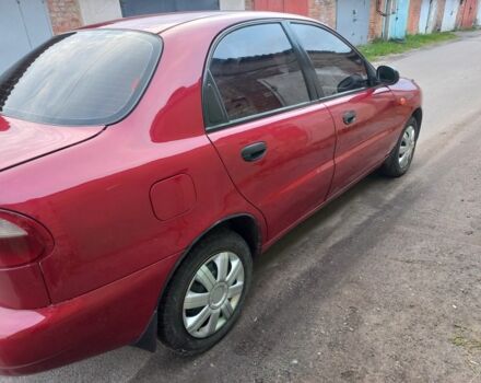 Красный Дэу Сенс, объемом двигателя 1.5 л и пробегом 159 тыс. км за 2750 $, фото 2 на Automoto.ua