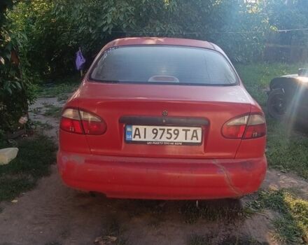 Красный Дэу Сенс, объемом двигателя 1.5 л и пробегом 123 тыс. км за 2000 $, фото 2 на Automoto.ua