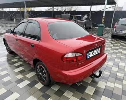 Червоний Деу Сенс, об'ємом двигуна 1.5 л та пробігом 103 тис. км за 3950 $, фото 5 на Automoto.ua