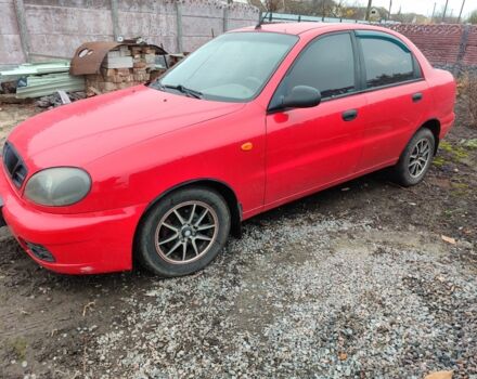 Красный Дэу Сенс, объемом двигателя 1.5 л и пробегом 200 тыс. км за 2400 $, фото 2 на Automoto.ua