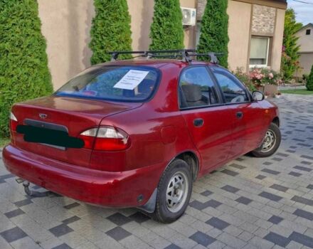 Красный Дэу Сенс, объемом двигателя 1.4 л и пробегом 200 тыс. км за 1700 $, фото 1 на Automoto.ua