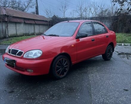 Красный Дэу Сенс, объемом двигателя 1.5 л и пробегом 175 тыс. км за 2500 $, фото 1 на Automoto.ua