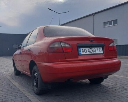 Красный Дэу Сенс, объемом двигателя 1.4 л и пробегом 194 тыс. км за 3550 $, фото 2 на Automoto.ua