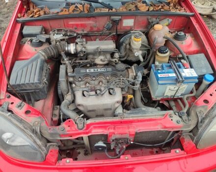 Красный Дэу Сенс, объемом двигателя 1.5 л и пробегом 200 тыс. км за 2400 $, фото 5 на Automoto.ua