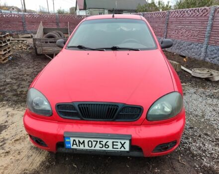 Красный Дэу Сенс, объемом двигателя 1.5 л и пробегом 200 тыс. км за 2400 $, фото 1 на Automoto.ua