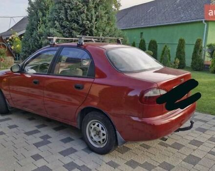 Красный Дэу Сенс, объемом двигателя 1.4 л и пробегом 200 тыс. км за 1700 $, фото 1 на Automoto.ua