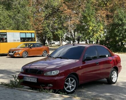 Красный Дэу Сенс, объемом двигателя 1.4 л и пробегом 190 тыс. км за 2500 $, фото 2 на Automoto.ua
