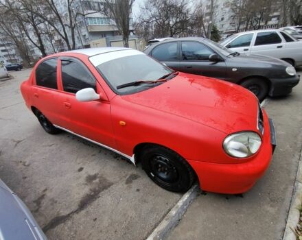 Красный Дэу Сенс, объемом двигателя 1.6 л и пробегом 298 тыс. км за 2300 $, фото 1 на Automoto.ua