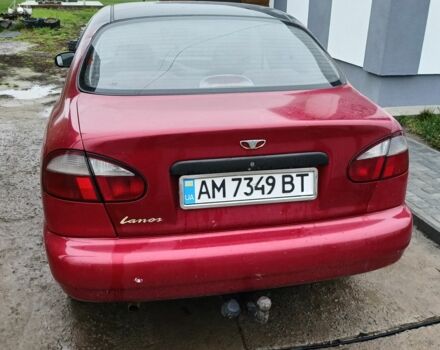 Червоний Деу Сенс, об'ємом двигуна 1.5 л та пробігом 180 тис. км за 800 $, фото 3 на Automoto.ua