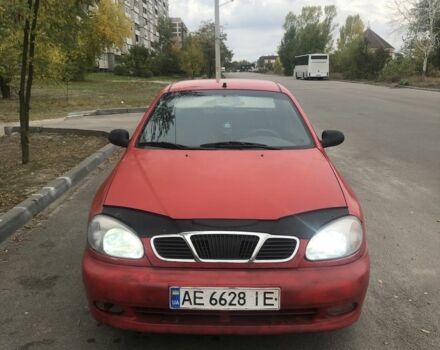 Красный Дэу Сенс, объемом двигателя 1.4 л и пробегом 317 тыс. км за 1000 $, фото 1 на Automoto.ua