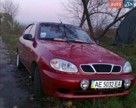 Красный Дэу Сенс, объемом двигателя 1.4 л и пробегом 92 тыс. км за 2800 $, фото 1 на Automoto.ua