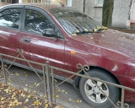 Красный Дэу Сенс, объемом двигателя 1.5 л и пробегом 160 тыс. км за 2200 $, фото 2 на Automoto.ua