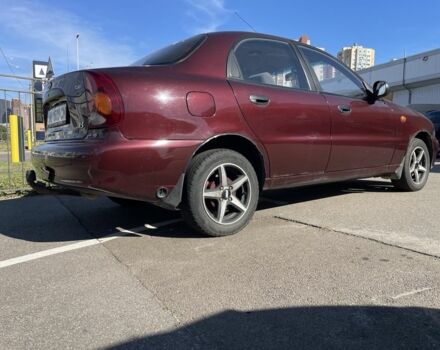 Красный Дэу Сенс, объемом двигателя 1.5 л и пробегом 134 тыс. км за 2600 $, фото 3 на Automoto.ua