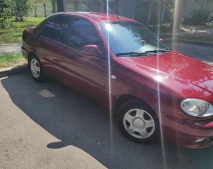 Красный Дэу Сенс, объемом двигателя 1.5 л и пробегом 160 тыс. км за 3200 $, фото 2 на Automoto.ua