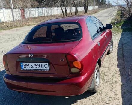 Красный Дэу Сенс, объемом двигателя 1.3 л и пробегом 59 тыс. км за 2800 $, фото 1 на Automoto.ua