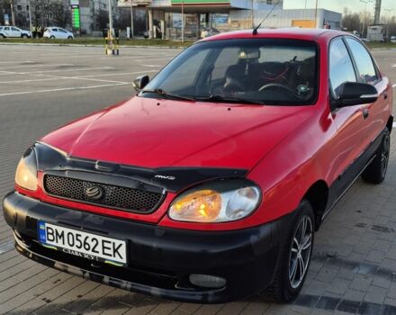 Красный Дэу Сенс, объемом двигателя 1.5 л и пробегом 144 тыс. км за 2400 $, фото 1 на Automoto.ua