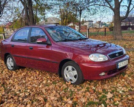 Красный Дэу Сенс, объемом двигателя 1.5 л и пробегом 84 тыс. км за 3550 $, фото 4 на Automoto.ua