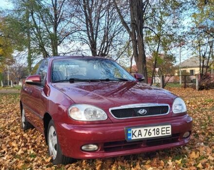 Красный Дэу Сенс, объемом двигателя 1.5 л и пробегом 84 тыс. км за 3550 $, фото 2 на Automoto.ua