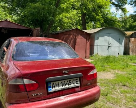 Красный Дэу Сенс, объемом двигателя 1.3 л и пробегом 250 тыс. км за 600 $, фото 2 на Automoto.ua