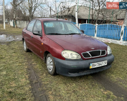 Красный Дэу Сенс, объемом двигателя 1.3 л и пробегом 235 тыс. км за 1450 $, фото 1 на Automoto.ua