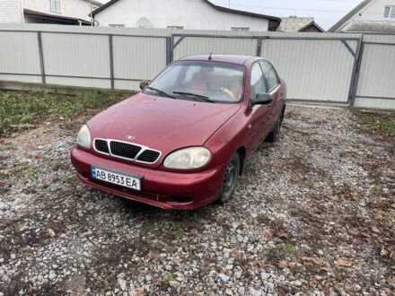 Красный Дэу Сенс, объемом двигателя 1.5 л и пробегом 45 тыс. км за 1150 $, фото 1 на Automoto.ua