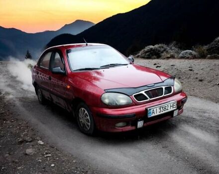 Красный Дэу Сенс, объемом двигателя 1.3 л и пробегом 256 тыс. км за 2500 $, фото 1 на Automoto.ua