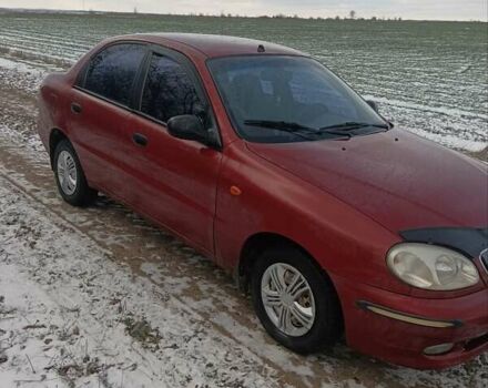 Красный Дэу Сенс, объемом двигателя 1.3 л и пробегом 276 тыс. км за 1800 $, фото 1 на Automoto.ua