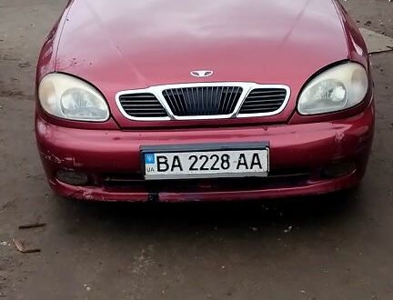 Червоний Деу Сенс, об'ємом двигуна 1.3 л та пробігом 100 тис. км за 1200 $, фото 1 на Automoto.ua