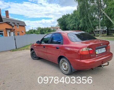 Красный Дэу Сенс, объемом двигателя 1.5 л и пробегом 288 тыс. км за 1349 $, фото 1 на Automoto.ua