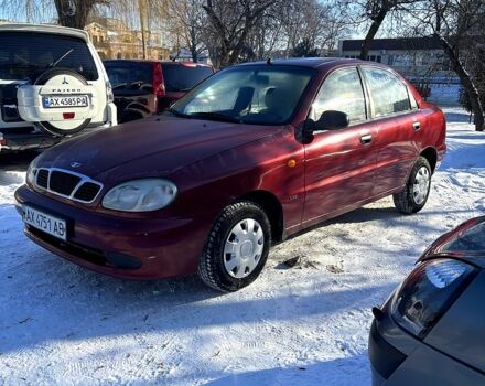 Червоний Деу Сенс, об'ємом двигуна 1.3 л та пробігом 200 тис. км за 950 $, фото 1 на Automoto.ua