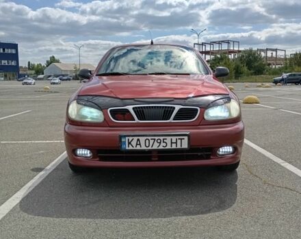 Красный Дэу Сенс, объемом двигателя 1.5 л и пробегом 390 тыс. км за 2399 $, фото 1 на Automoto.ua