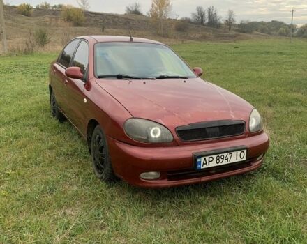 Красный Дэу Сенс, объемом двигателя 1.6 л и пробегом 300 тыс. км за 1600 $, фото 1 на Automoto.ua