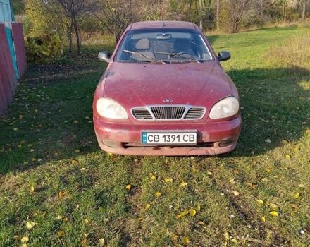 Червоний Деу Сенс, об'ємом двигуна 1.3 л та пробігом 432 тис. км за 1200 $, фото 1 на Automoto.ua