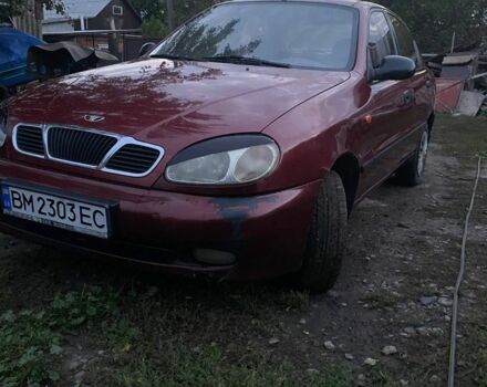 Червоний Деу Сенс, об'ємом двигуна 1.3 л та пробігом 160 тис. км за 1091 $, фото 1 на Automoto.ua
