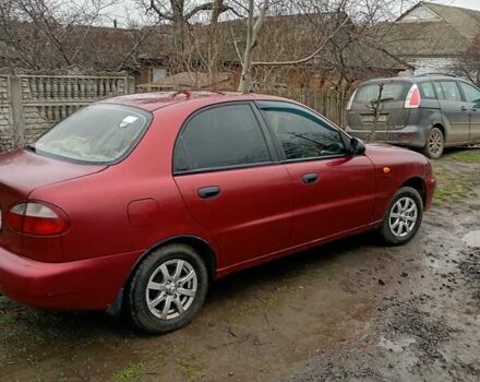 Красный Дэу Сенс, объемом двигателя 1.3 л и пробегом 165 тыс. км за 2000 $, фото 1 на Automoto.ua