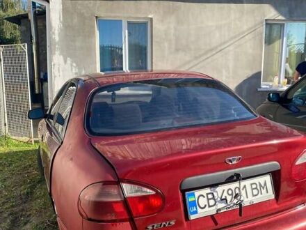 Красный Дэу Сенс, объемом двигателя 1.3 л и пробегом 230 тыс. км за 1500 $, фото 1 на Automoto.ua