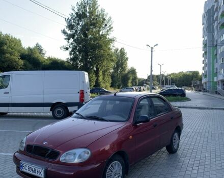 Красный Дэу Сенс, объемом двигателя 1.5 л и пробегом 234 тыс. км за 1300 $, фото 1 на Automoto.ua