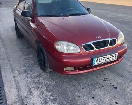 Красный Дэу Сенс, объемом двигателя 1.3 л и пробегом 240 тыс. км за 1400 $, фото 1 на Automoto.ua