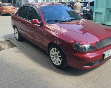 Красный Дэу Сенс, объемом двигателя 1.5 л и пробегом 150 тыс. км за 2500 $, фото 1 на Automoto.ua