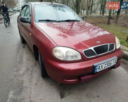 Красный Дэу Сенс, объемом двигателя 1.3 л и пробегом 103 тыс. км за 1500 $, фото 1 на Automoto.ua