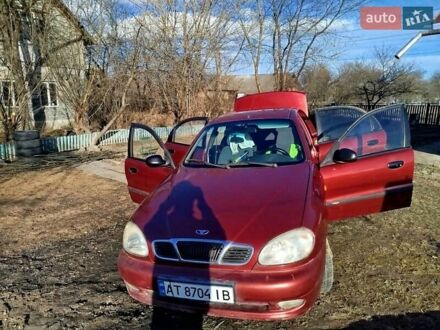 Деу Сенс 2004 у Івано-Франківську на Automoto.ua Червоний Деу Сенс, об'ємом двигуна 1.3 л та пробігом 185 тис. км за 2000 $, фото 1 на Automoto.ua